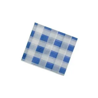Guardanapos pequenos xadrez azul